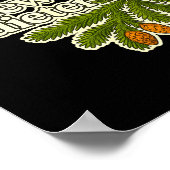 Please Chew Quieter Bird Nature, Birding Joke, Nat Poster (Hoek)