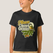 Please Chew Quieter Bird Nature, Birding Joke, Nat T-shirt (Voorkant)