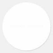 Please Do Not Feed The S Drugs  Ronde Sticker (Voorkant)