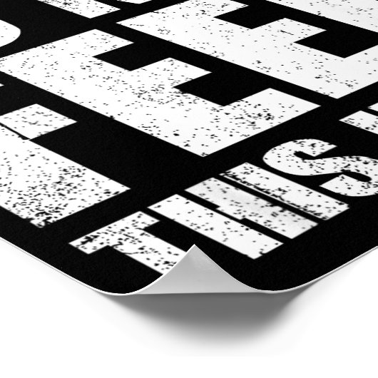 Please Do Not Feed This Human  Poster (Hoek)