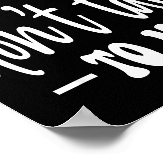 Please Don’t Talk To Me, Funny Sarcastic Quotes Poster (Hoek)