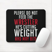 Please Dont Feed The Wrestler He Is Cutting Weight Muismat (Met muis)
