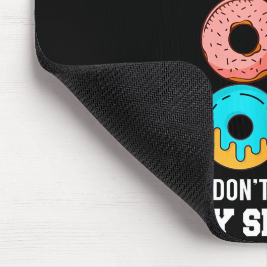 Please Don't Stare At My Six Pack Donut  Muismat (Hoek)