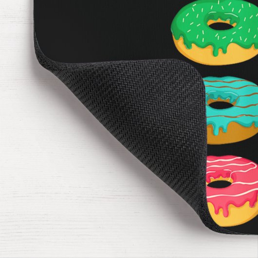 Please Don't Stare At My Six Pack Donuts Abs Funny Muismat (Hoek)