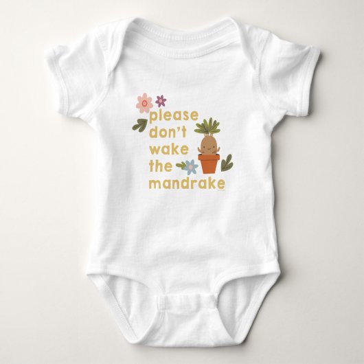 Please Don't Wake The Mandrake Romper (Voorkant)