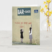 Please No More War / Love, Normandië, Frankrijk -  Kaart (Gele Bloem)