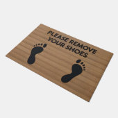 Please Remove Your Shoes Doormat Deurmat (Schuin)