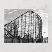 Pleasetband B/W Briefkaart (Voorkant)