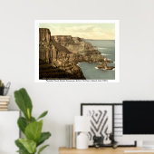 Pleaskin Head, Giants Causeway, Antrim N. Ireland Poster (Thuiskantoor)
