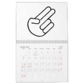 PLEASURE CHART CALENDER KALENDER (Feb 2027)