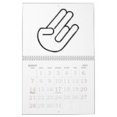 PLEASURE CHART CALENDER KALENDER (Mar 2027)