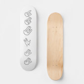 PLEASURE CHART DECK SKATEBOARD (Voorkant)