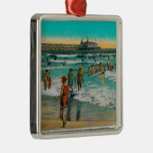 Pleasure Pier en Sun Parlor Metalen Ornament (Rechts)