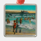 Pleasure Pier en Sun Parlor Metalen Ornament (Voorkant)