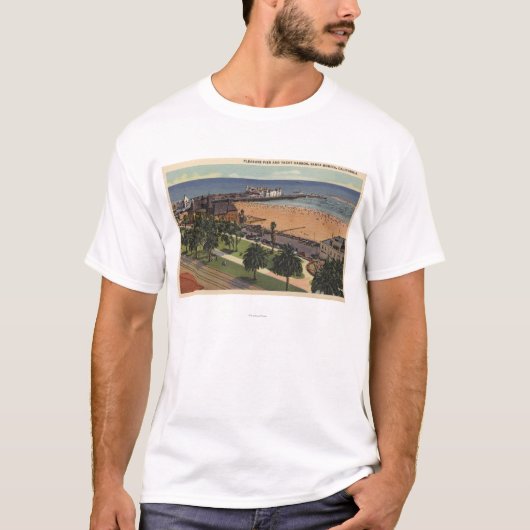 Pleasure Pier & Yacht Harbour T-shirt (Voorkant)