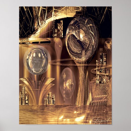 Pleasure pods (afdrukken) poster (Voorkant)