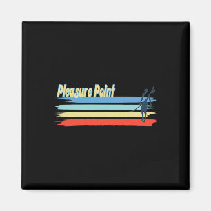 Pleasure Point Surf Beach, Surfende man voor manne Magneet