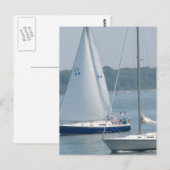 Pleasure Sail-Briefkaarten Briefkaart (Voorkant / Achterkant)