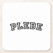 PLEBE KARTONNEN ONDERZETTERS (Voorkant)