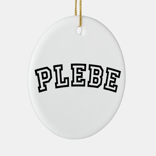 PLEBE KERAMISCH ORNAMENT (Rechts)