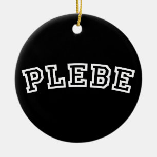 PLEBE KERAMISCH ORNAMENT