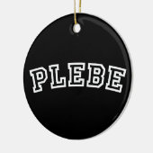 PLEBE KERAMISCH ORNAMENT (Links)