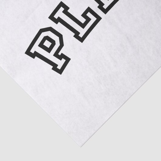 PLEBE TISSUEPAPIER (Detail)