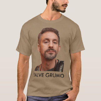 Plebs Landlord Salve Grumio Quote Plain Background T-shirt
