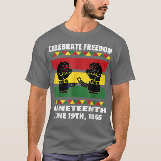 Plechtige bijeenkomst over de zwarte vrijheid 19 j t-shirt
