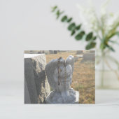 plechtige engel briefkaart (Staand voorkant)