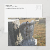 plechtige engel briefkaart (Voorkant / Achterkant)