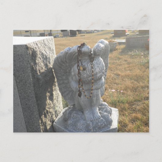 plechtige engel briefkaart (Voorkant)