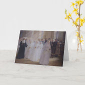 Plechtige Heilige Communie Kaart (Gele Bloem)