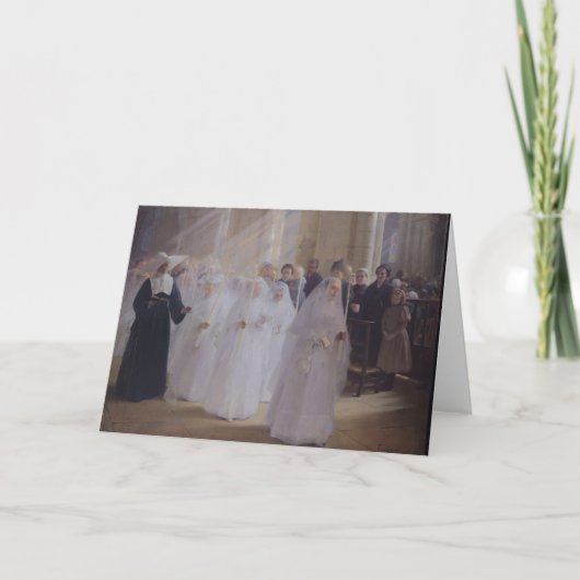 Plechtige Heilige Communie Kaart (Voorkant)