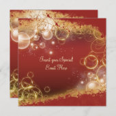 Plechtige kerstfeestdag kaart (Voorkant / Achterkant)