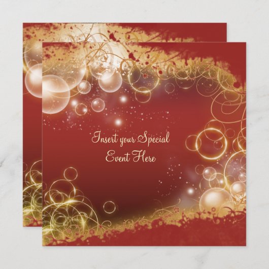 Plechtige kerstfeestdag kaart (Voorkant / Achterkant)