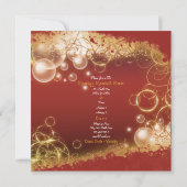 Plechtige kerstfeestdag kaart (Achterkant)