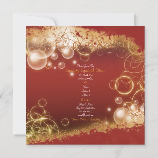 Plechtige kerstfeestdag kaart (Achterkant)