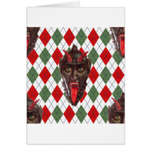 plechtige kerstman krampus