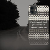 Plechtige opmerkingen in houtskool, roomijs en ivo Case-Mate iPhone case