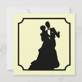 Plechtige uitnodiging voor het plein voor zwart St (Voorkant)