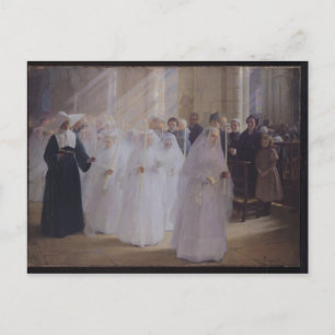 Plechtige vergadering briefkaart