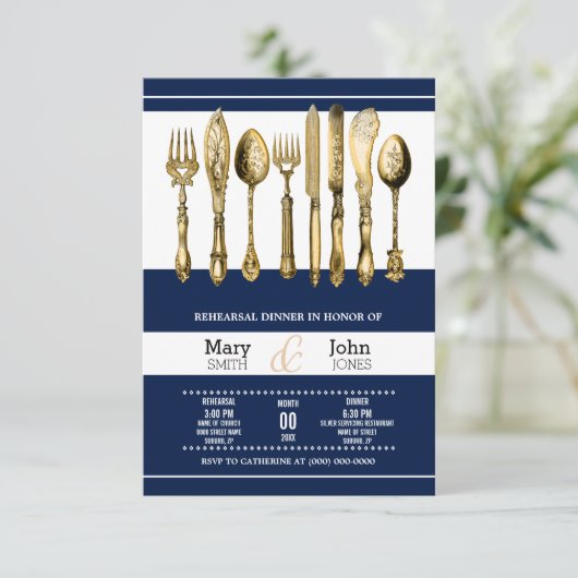 Plechtige vergadering kaart (Staand voorkant)