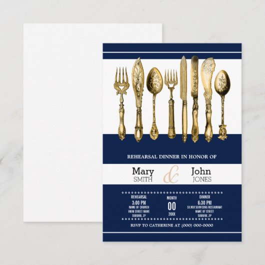 Plechtige vergadering kaart (Voorkant / Achterkant)