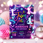 Plechtige vergadering Neon Glow Kaart<br><div class="desc">Plezierpartij Neon Glow-partij Uitnodiging Alle design zijn © PIXEL PERFECTION PARTY LTD</div>
