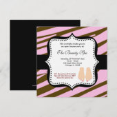 Plechtigheid van het Spa Open House Kaart (Voorkant / Achterkant)