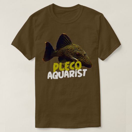 Pleco Aquarist Shirt (Design voorkant)