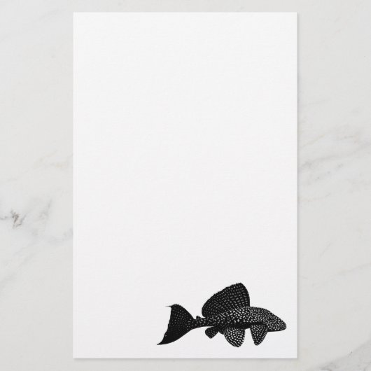 Pleco Plecostomus Aquarium Vis Briefpapier (Voorkant)