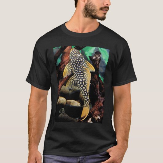 Pleco , Scobinancistrus aureatus T-shirt (Voorkant)