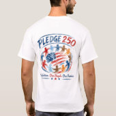 Pledge 250 — Voor- & Achterkant T-shirt (Achterkant)